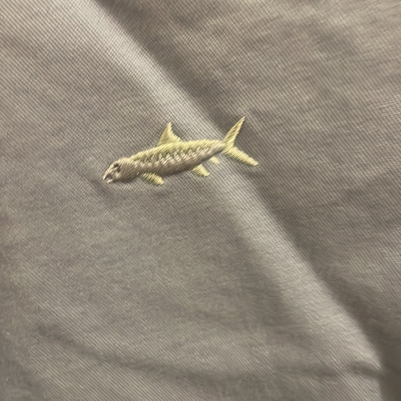 Vineyard Vines Fish Embroidered Breaker Shorts-Waist 34 - Picture 5 of 7